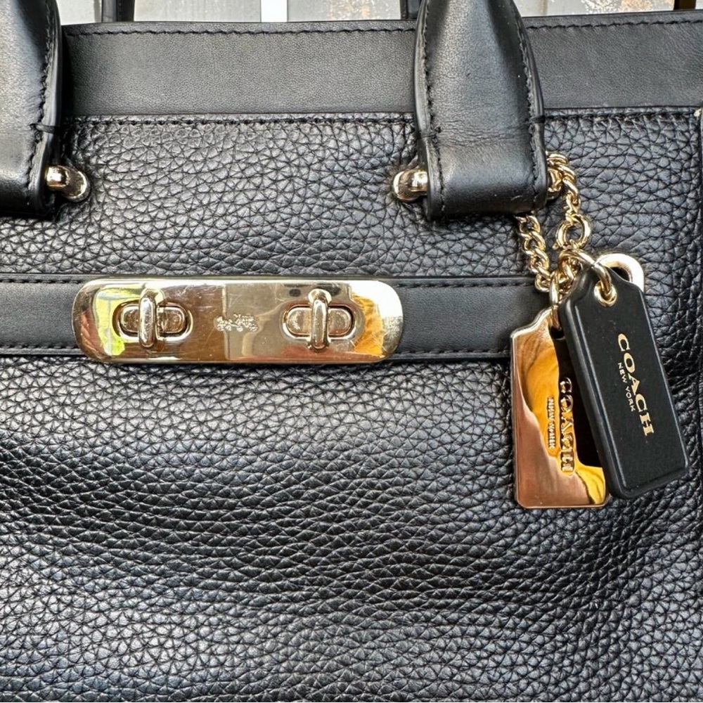 Coach swagger 27 Leather Satchel - Picture 2 of 16